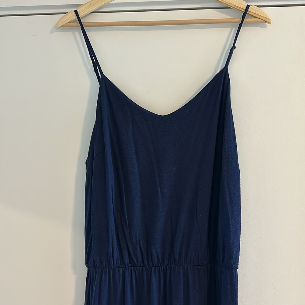 Navy blue maxi dress - Picture 2 of 5